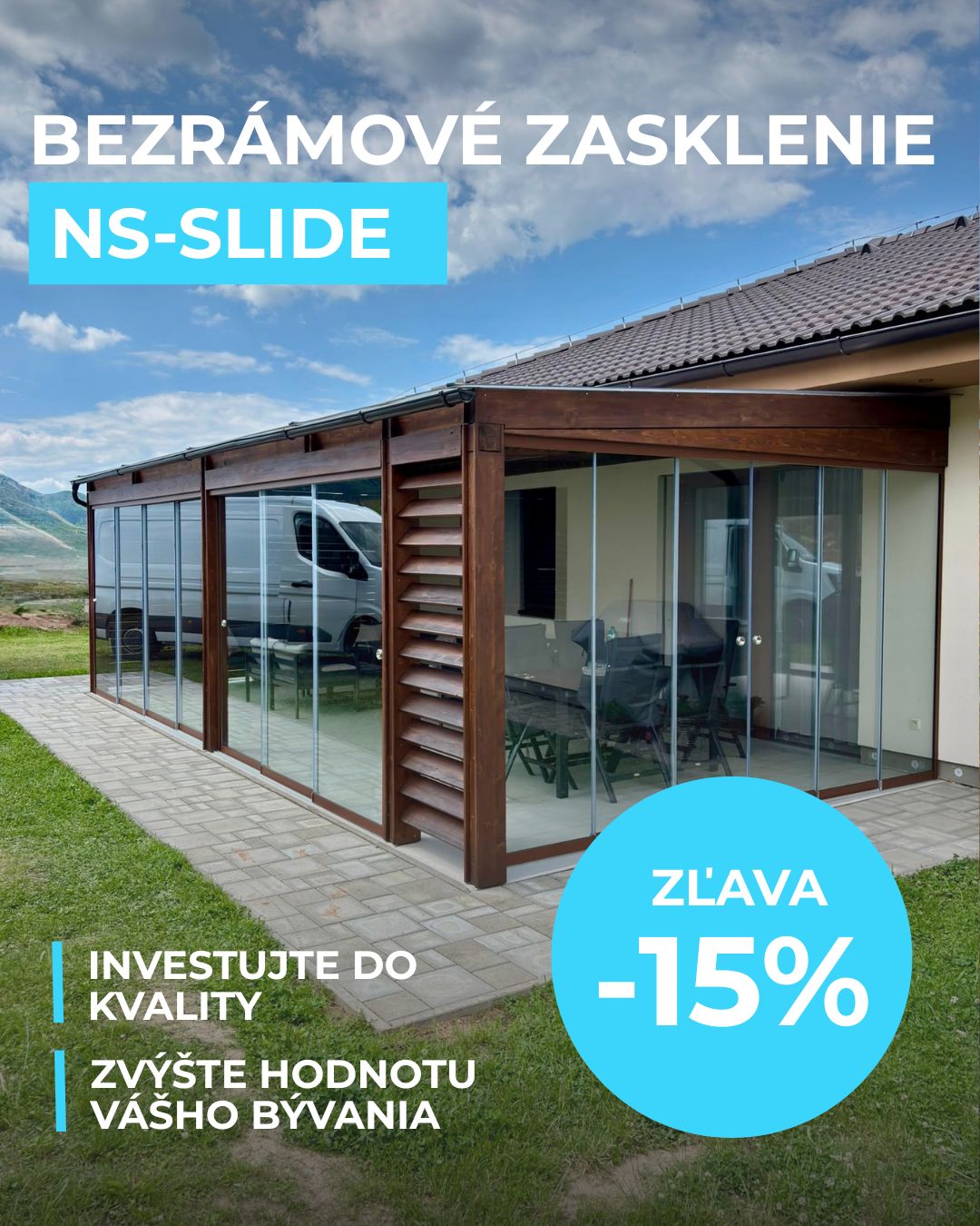 Bezrámové zasklenie